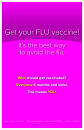 Get your FLU vaccine!