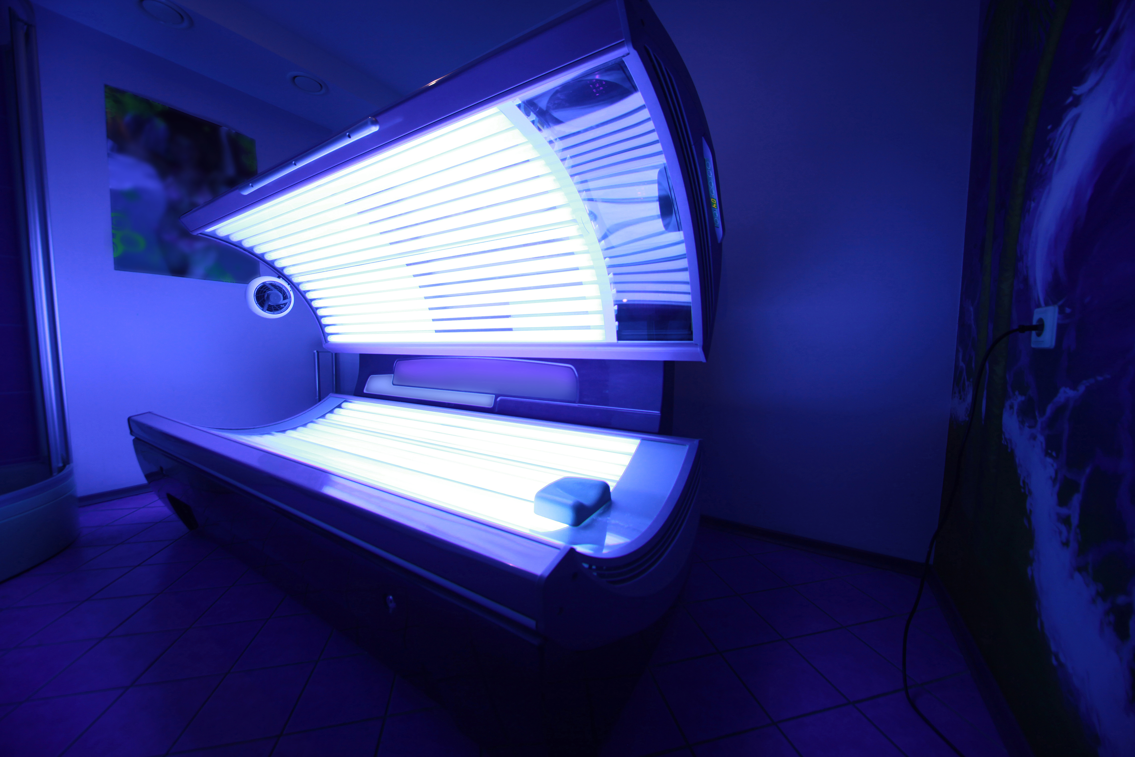 picture of tanning bed