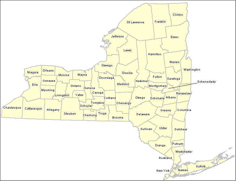 Violation summary by County