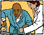 man and nurse