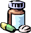 Bottle and Pills